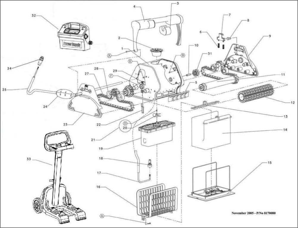dolphin triton ps parts diagram