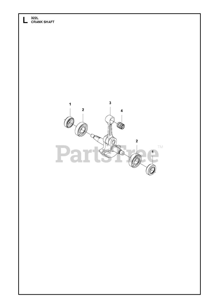 husqvarna 322l parts diagram