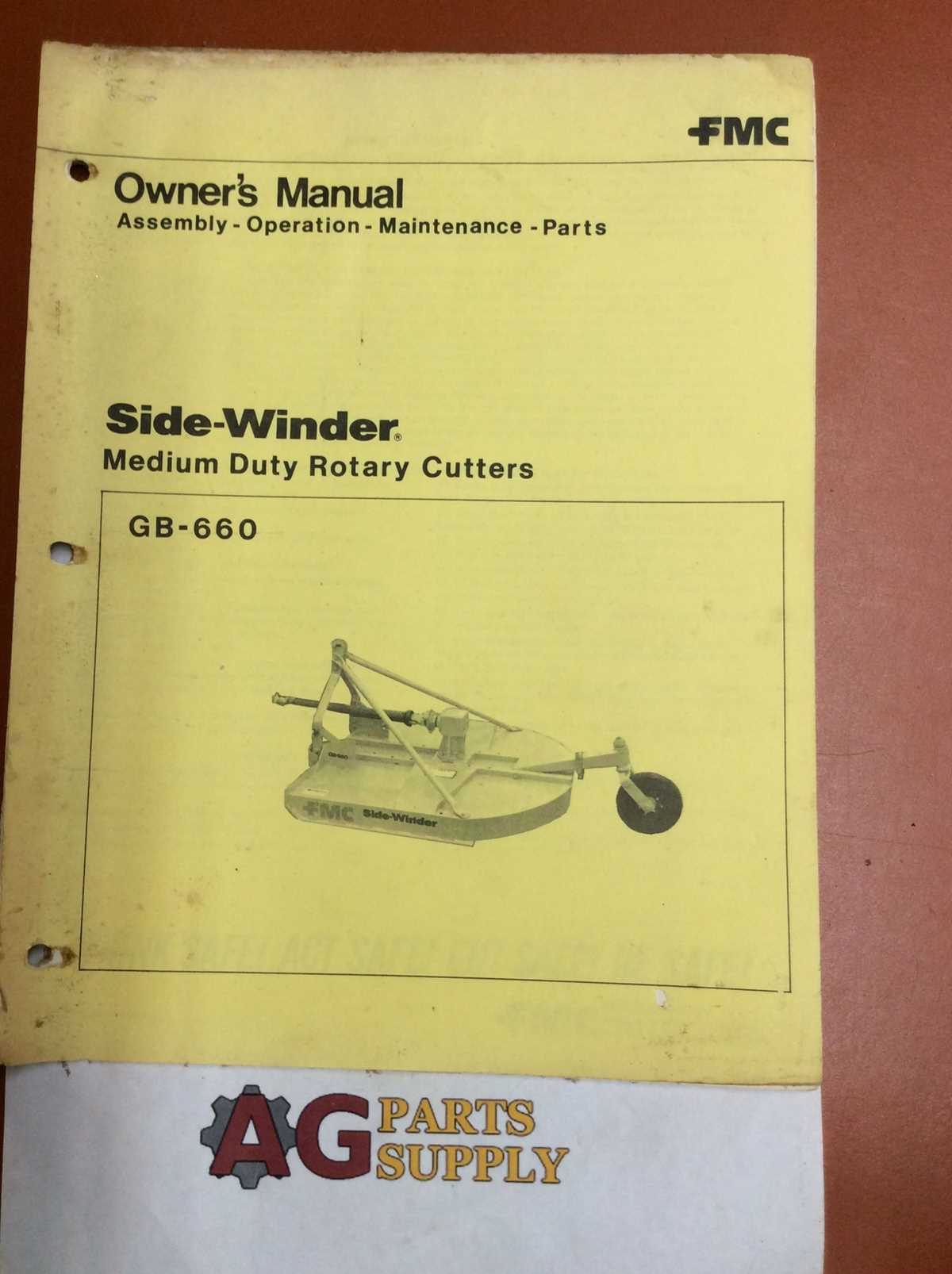 fmc sidewinder parts diagram