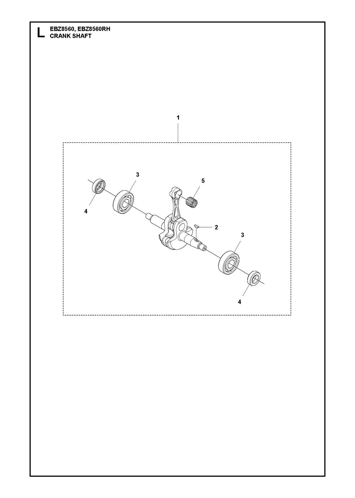 ebz8560 parts diagram