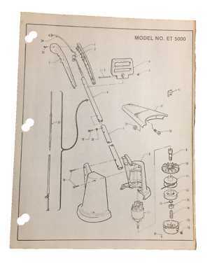 echo trimmer parts diagram echo trimmer parts diagram