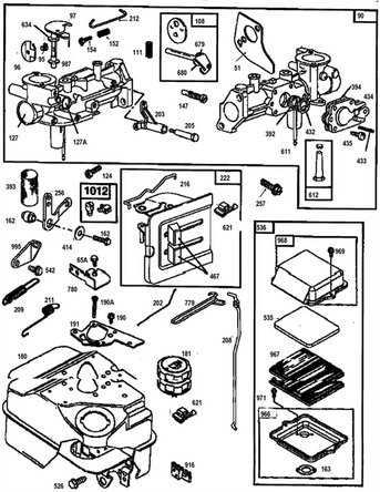 craftsman tiller   model 917 parts diagram