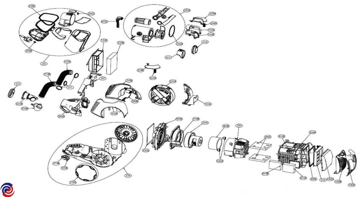 electrolux vacuum parts diagram