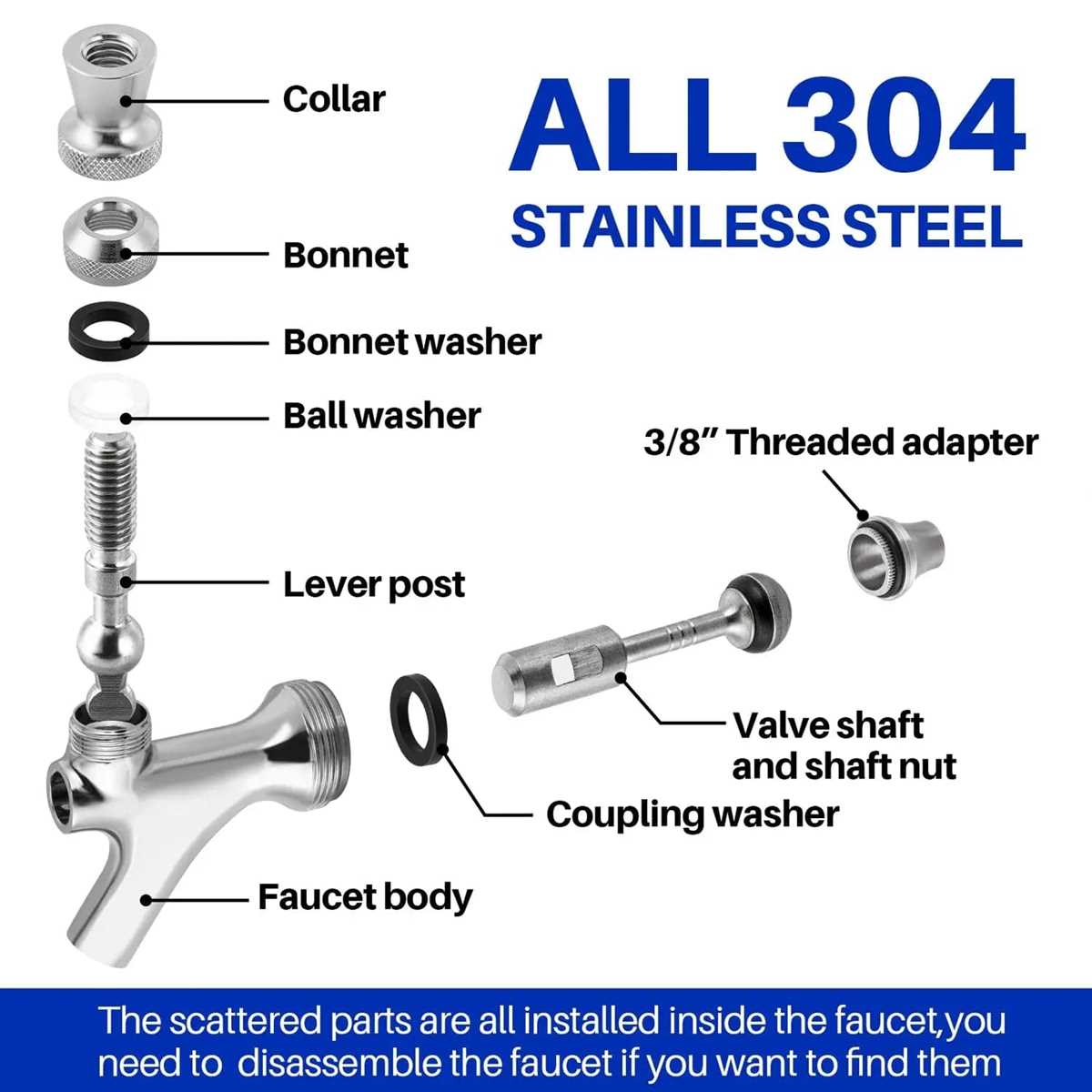 beer keg parts diagram