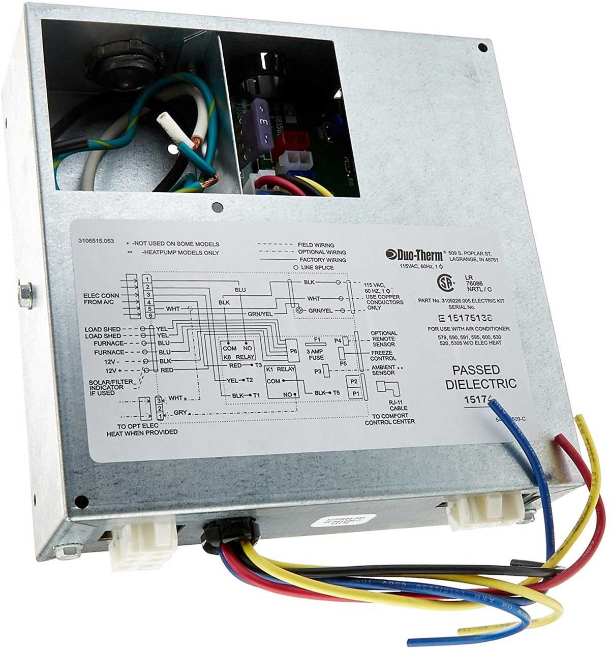 dometic rv air conditioner parts diagram