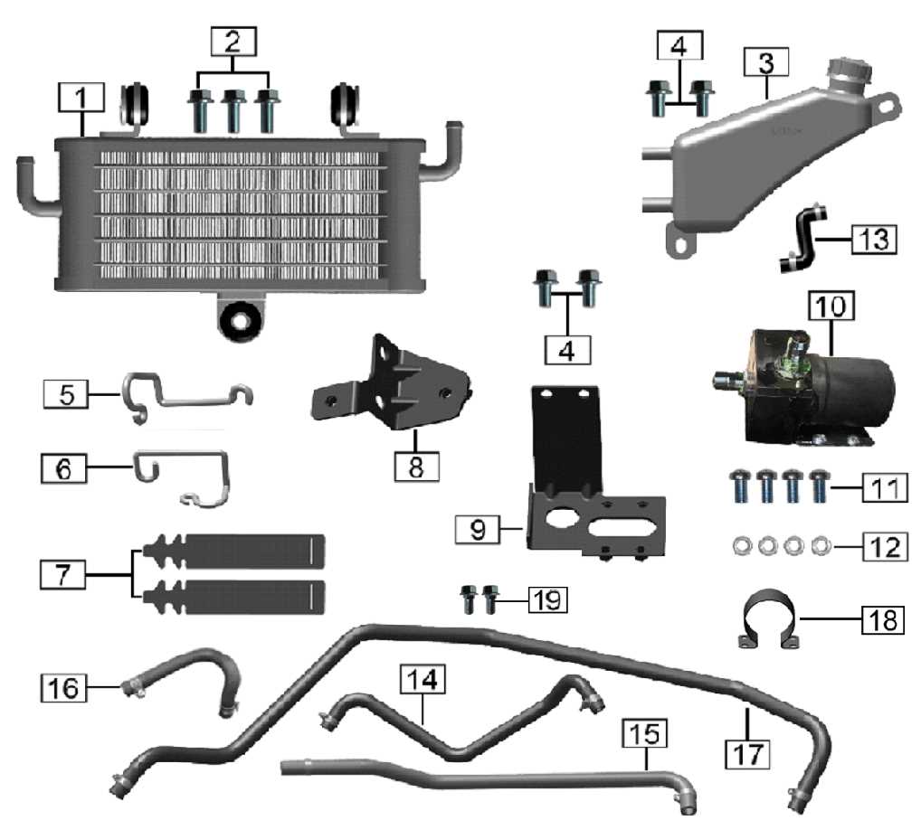 radiator diagram parts radiator diagram parts