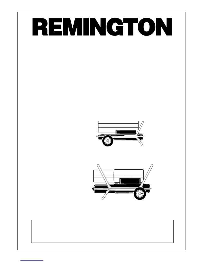 remington heater parts diagram
