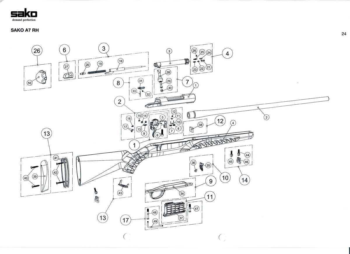 tristar shotgun parts diagram
