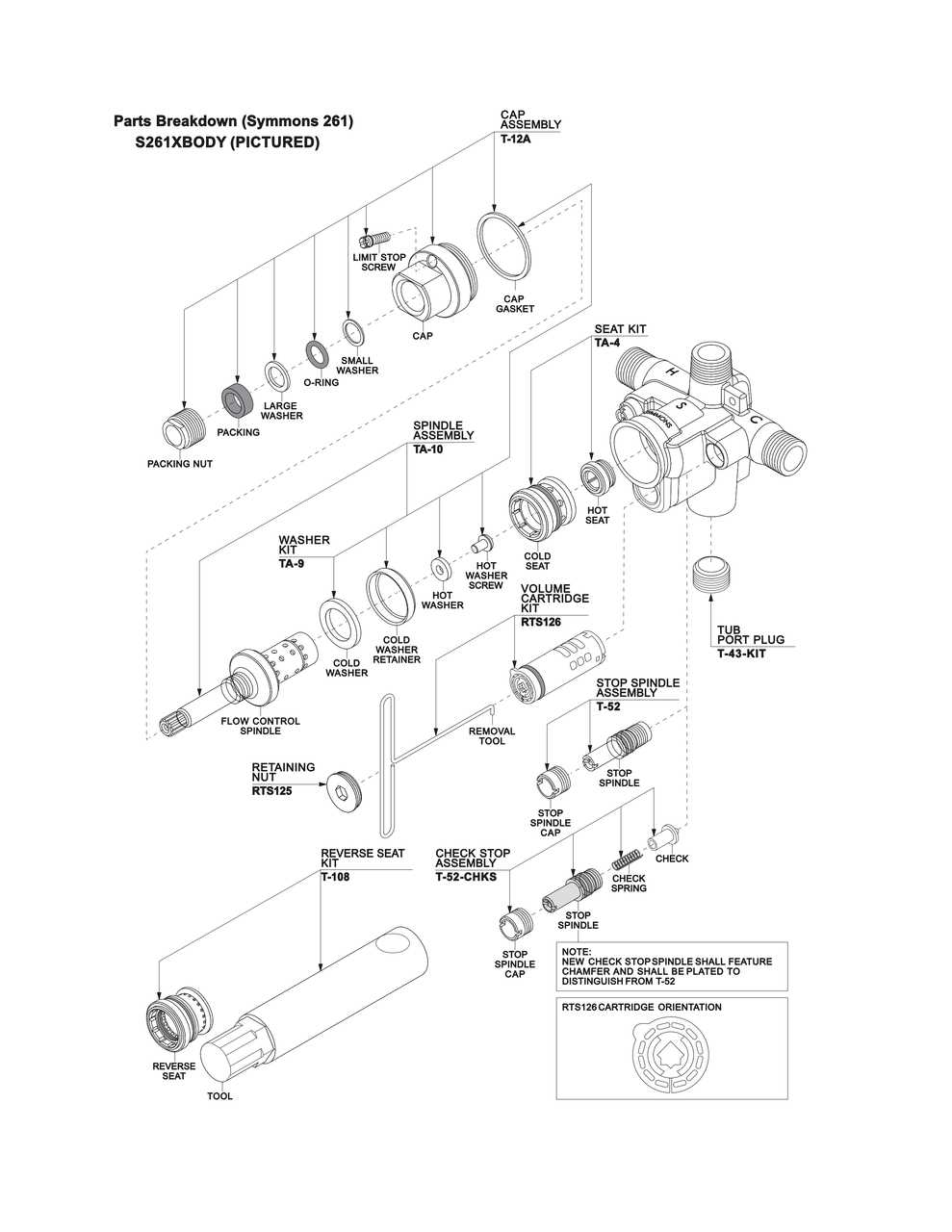 fisher faucet parts diagram