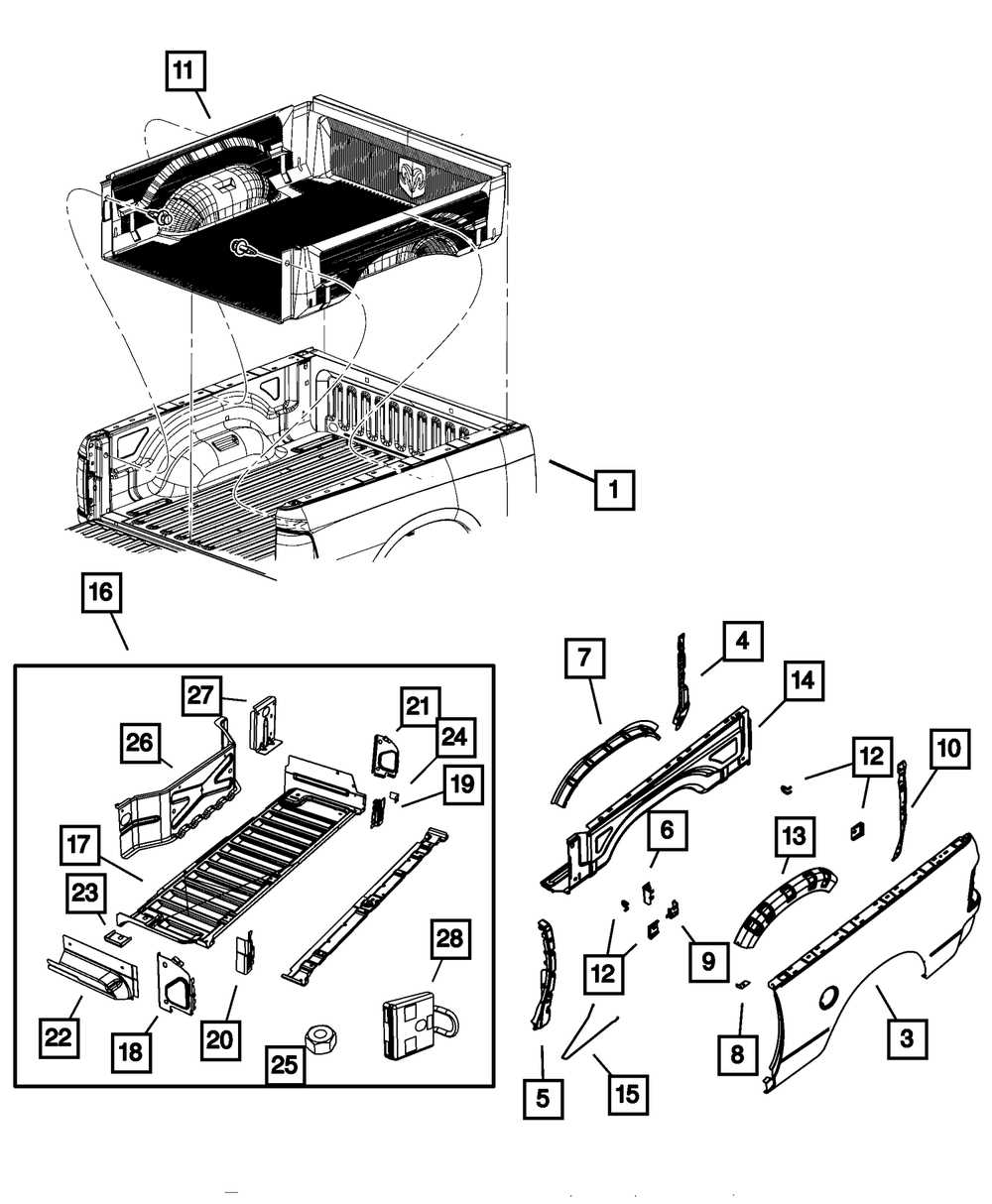 ford f350 tailgate parts diagram ford f350 tailgate parts diagram