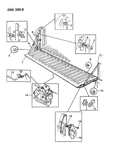 ford tailgate parts diagram ford tailgate parts diagram