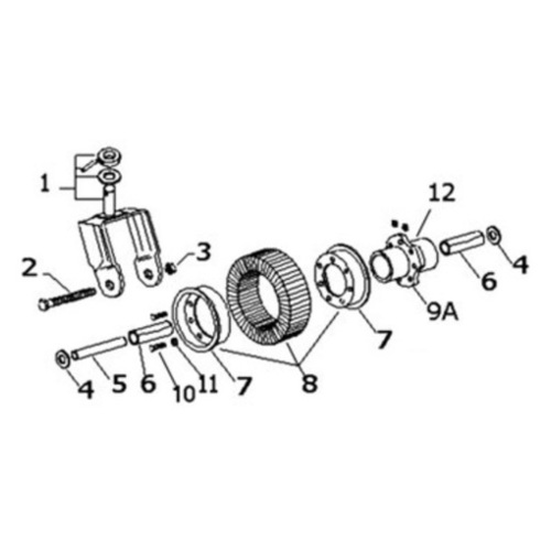 bush hog 3008 parts diagram