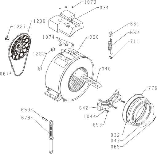 ge top load washing machine parts diagram