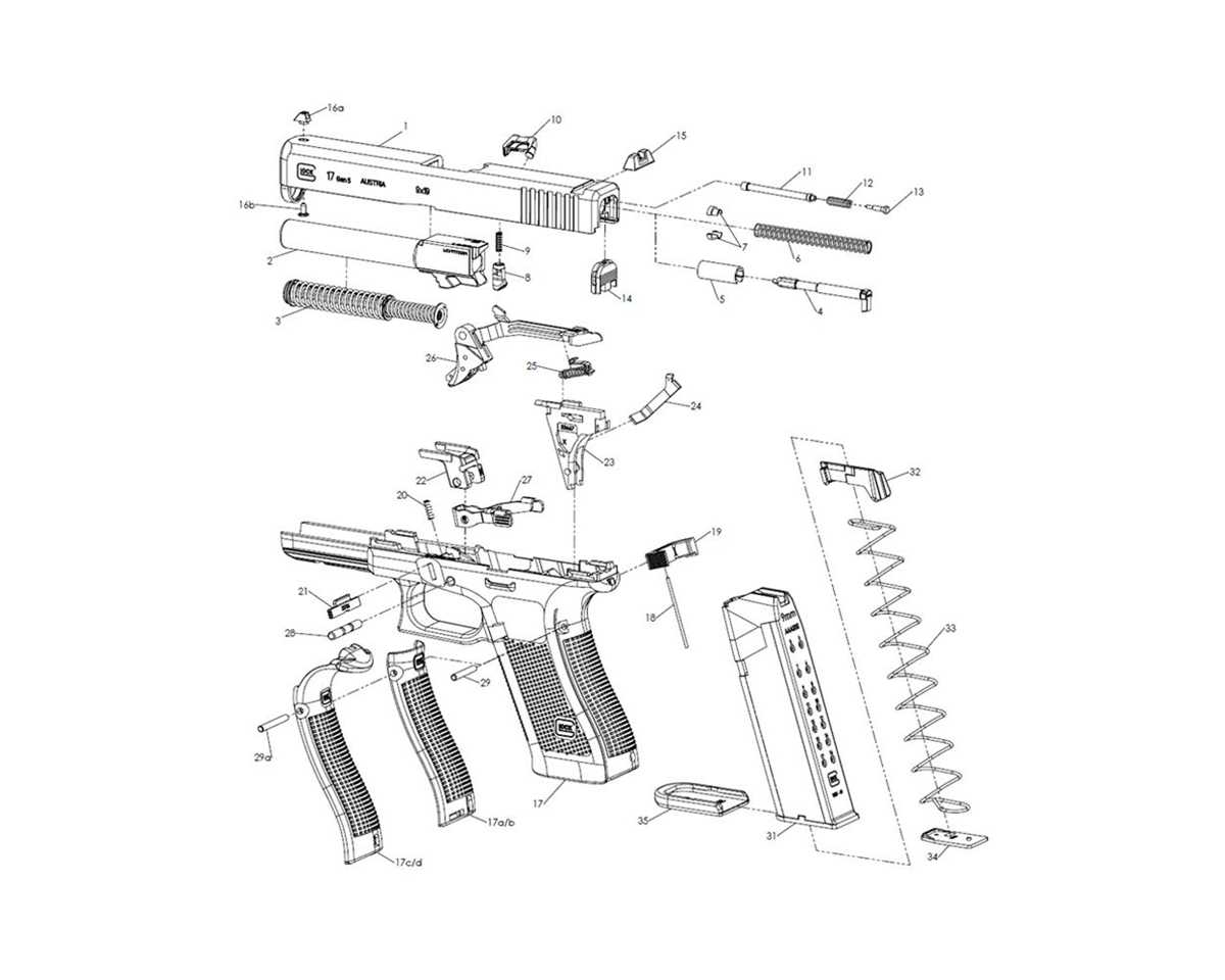 glock 17 parts diagram