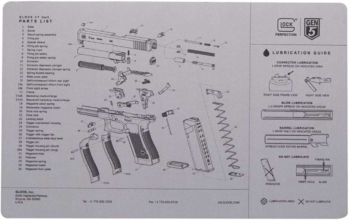 glock 23 parts diagram