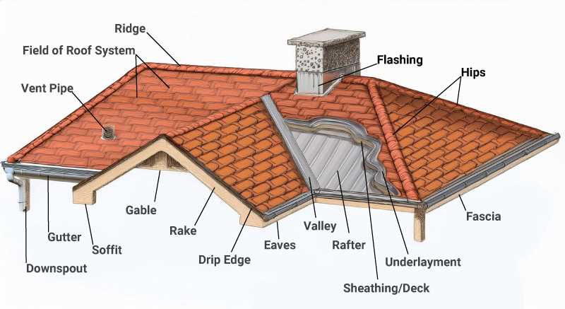 gutter parts diagram gutter parts diagram