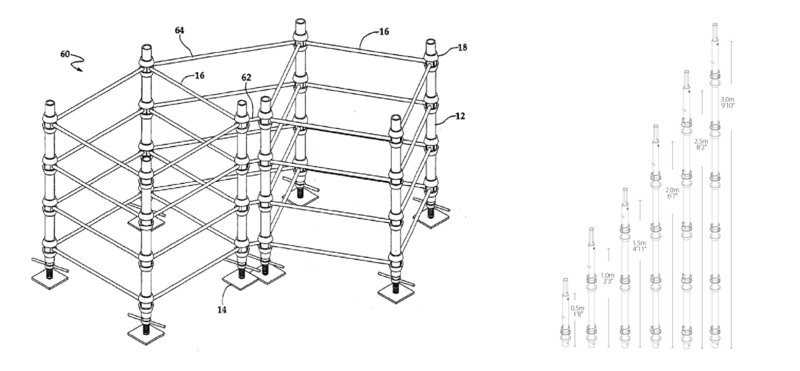 scaffolding parts diagram