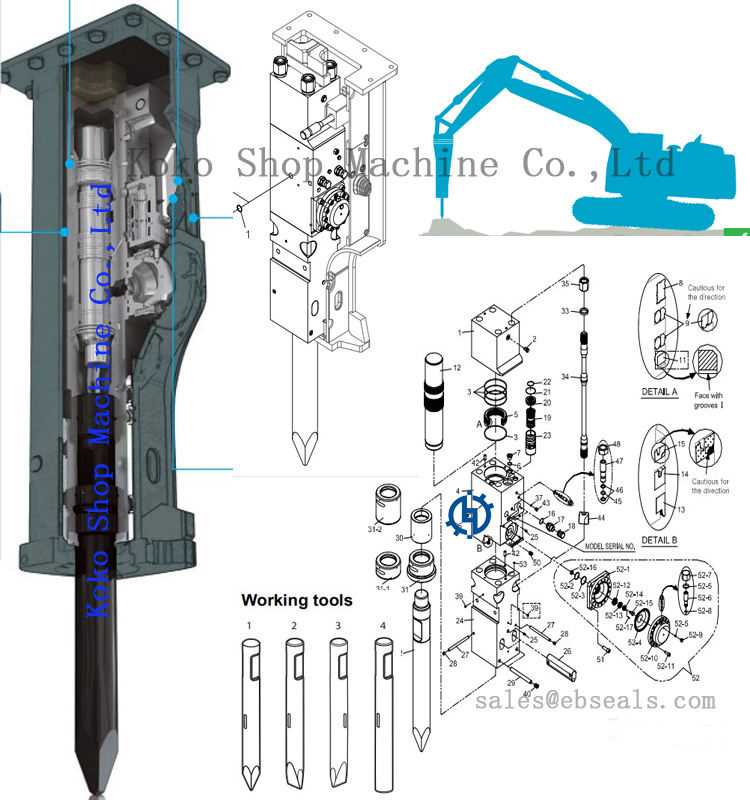 hammer parts diagram