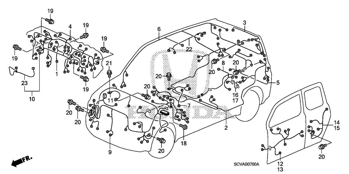 honda element parts diagram honda element parts diagram