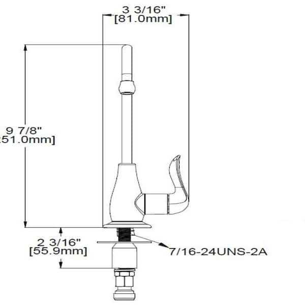glacier bay kitchen faucet parts diagram glacier bay kitchen faucet parts diagram