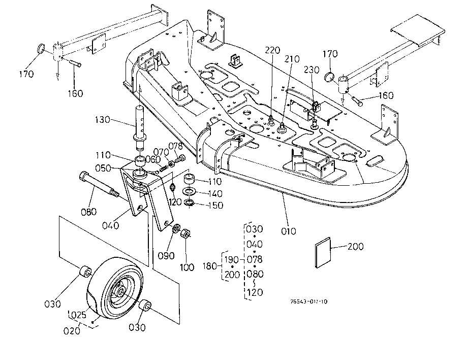 kubota 48 mower deck parts diagram kubota 48 mower deck parts diagram