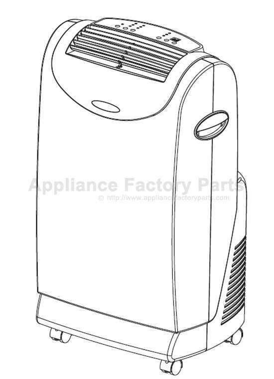 home ac parts diagram