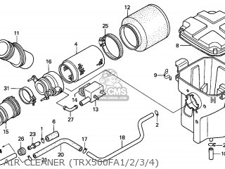 honda foreman 500 parts diagram