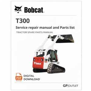 bobcat t300 parts diagram