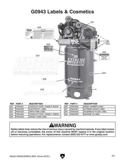husky 26 gallon air compressor parts diagram husky 26 gallon air compressor parts diagram