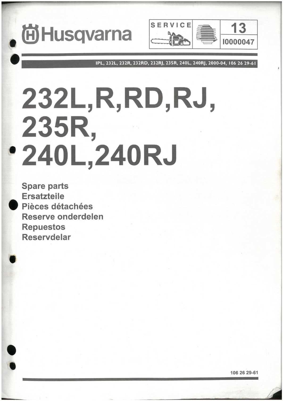 husqvarna 235 parts diagram husqvarna 235 parts diagram