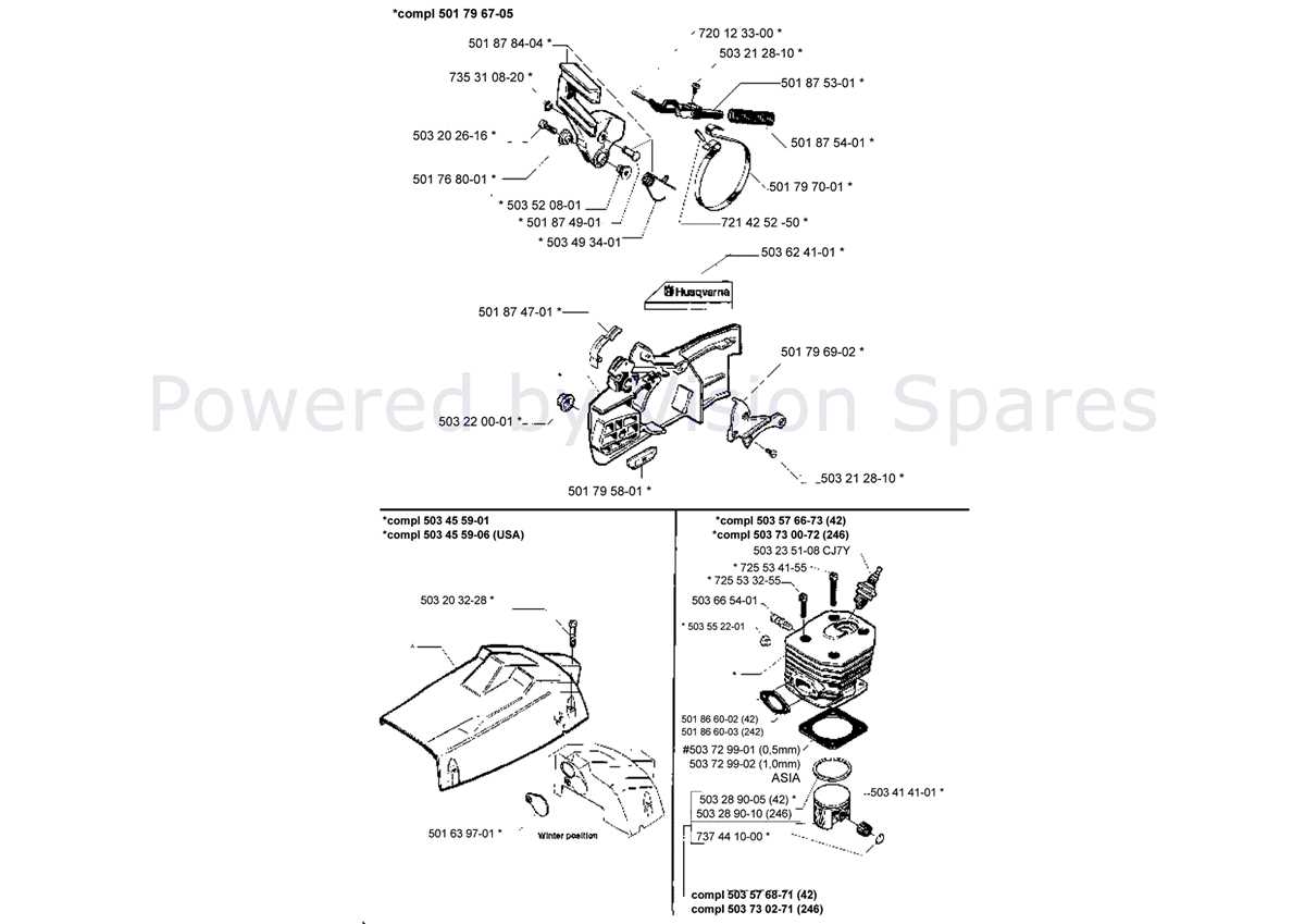 husqvarna 51 parts diagram