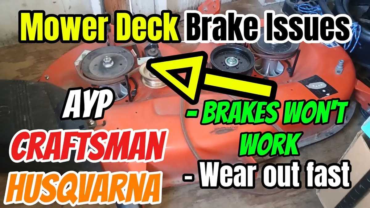 husqvarna mower deck parts diagram