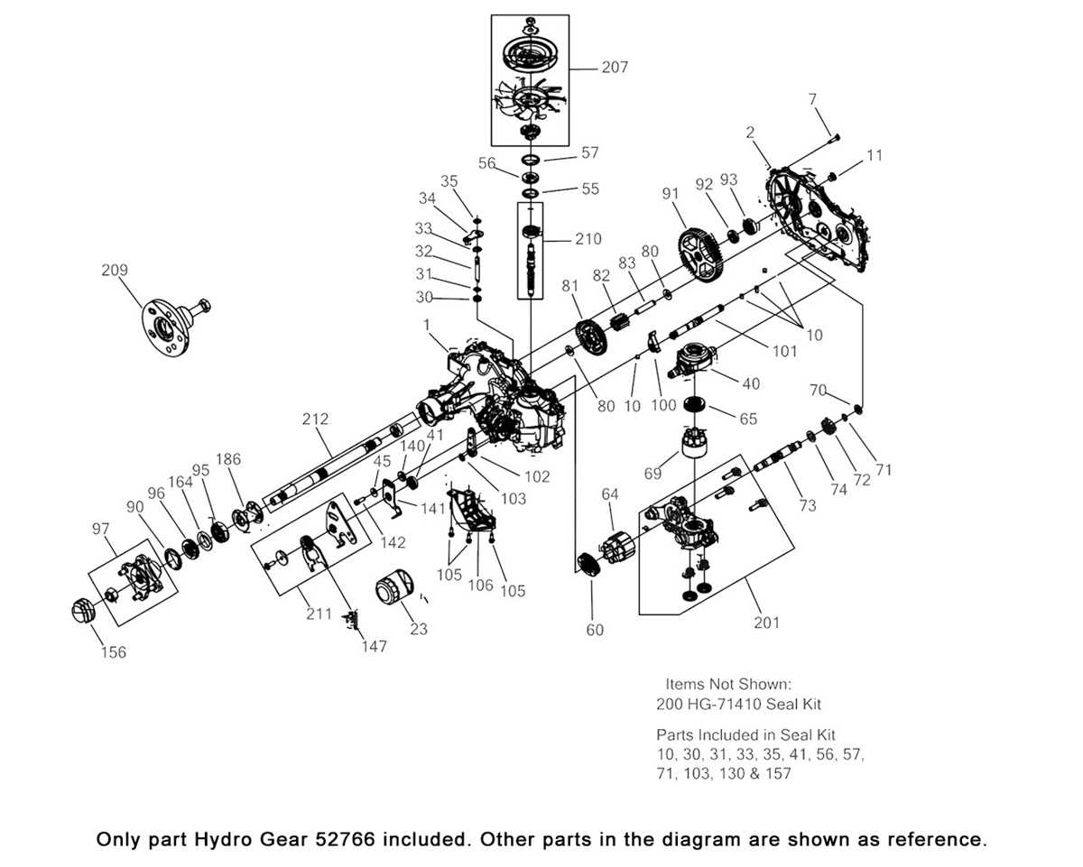 hydro gear parts diagram hydro gear parts diagram