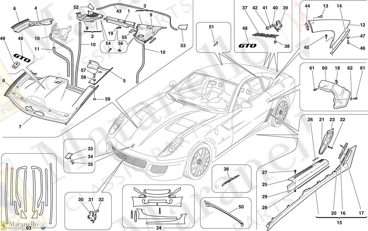 exterior car parts diagram