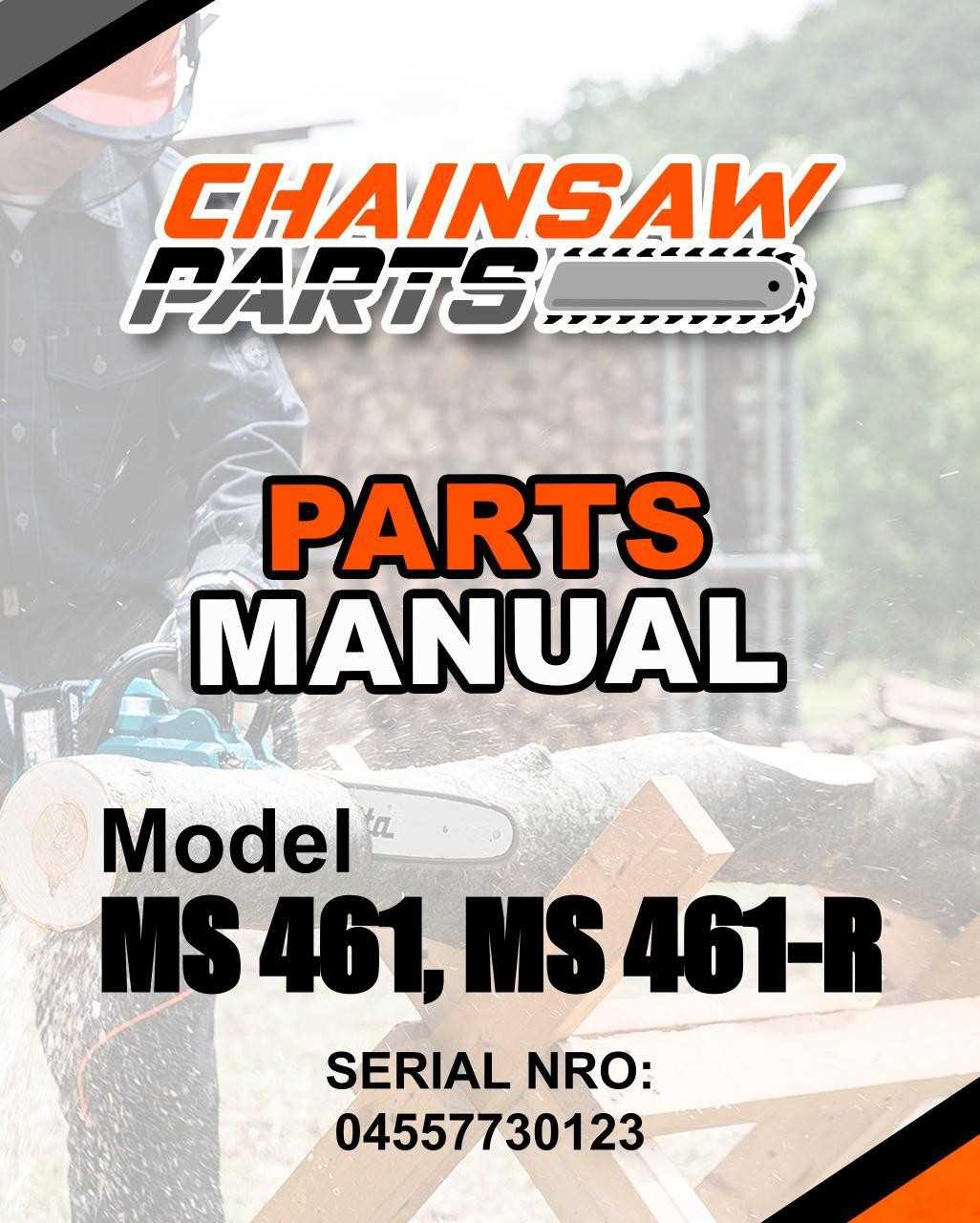 stihl ms461 parts diagram stihl ms461 parts diagram