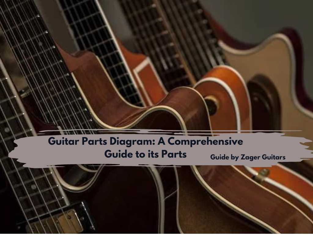 parts of a acoustic guitar diagram