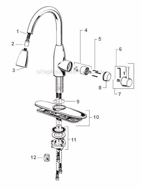 sink sprayer parts diagram sink sprayer parts diagram