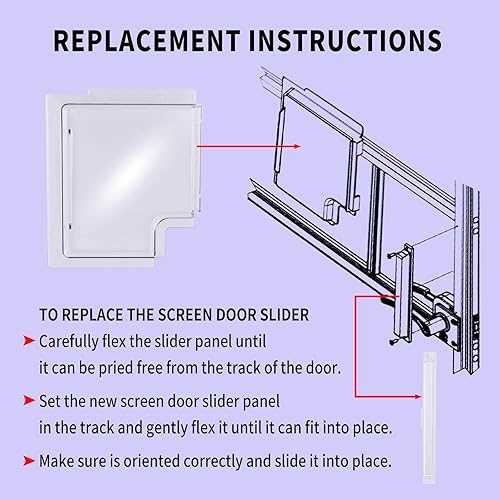 screen door parts diagram