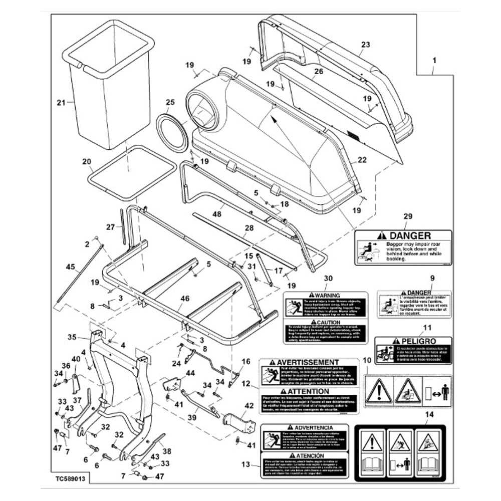 john deere x530 parts diagram