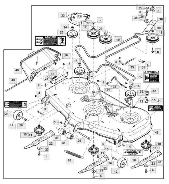 john deere z960m parts diagram