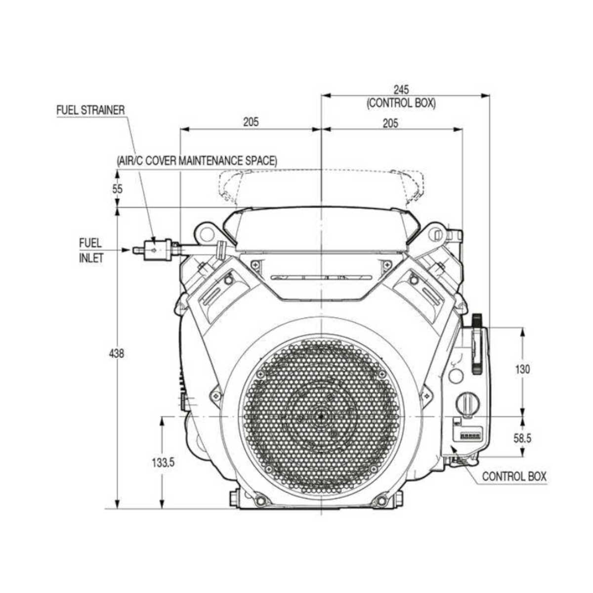 honda gx630 parts diagram