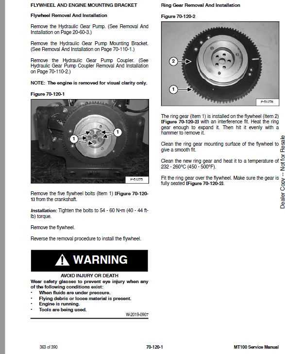 bobcat mt100 parts diagram