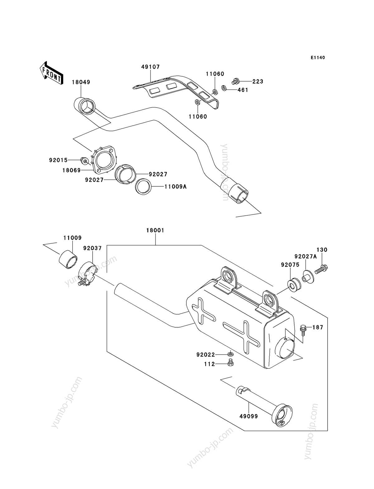kawasaki bayou 220 parts diagrams kawasaki bayou 220 parts diagrams