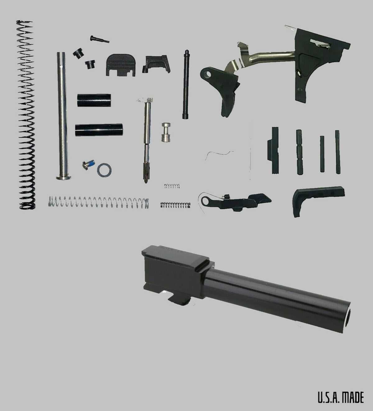 glock slide parts diagram