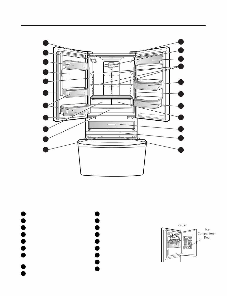 kenmore fridge parts diagram kenmore fridge parts diagram