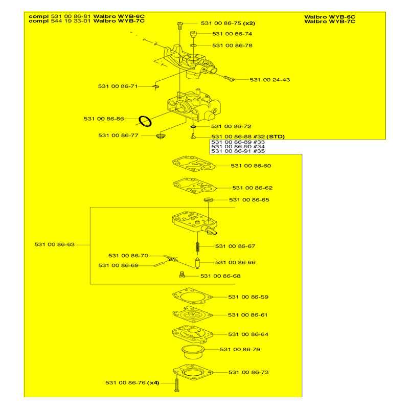 walbro parts diagram