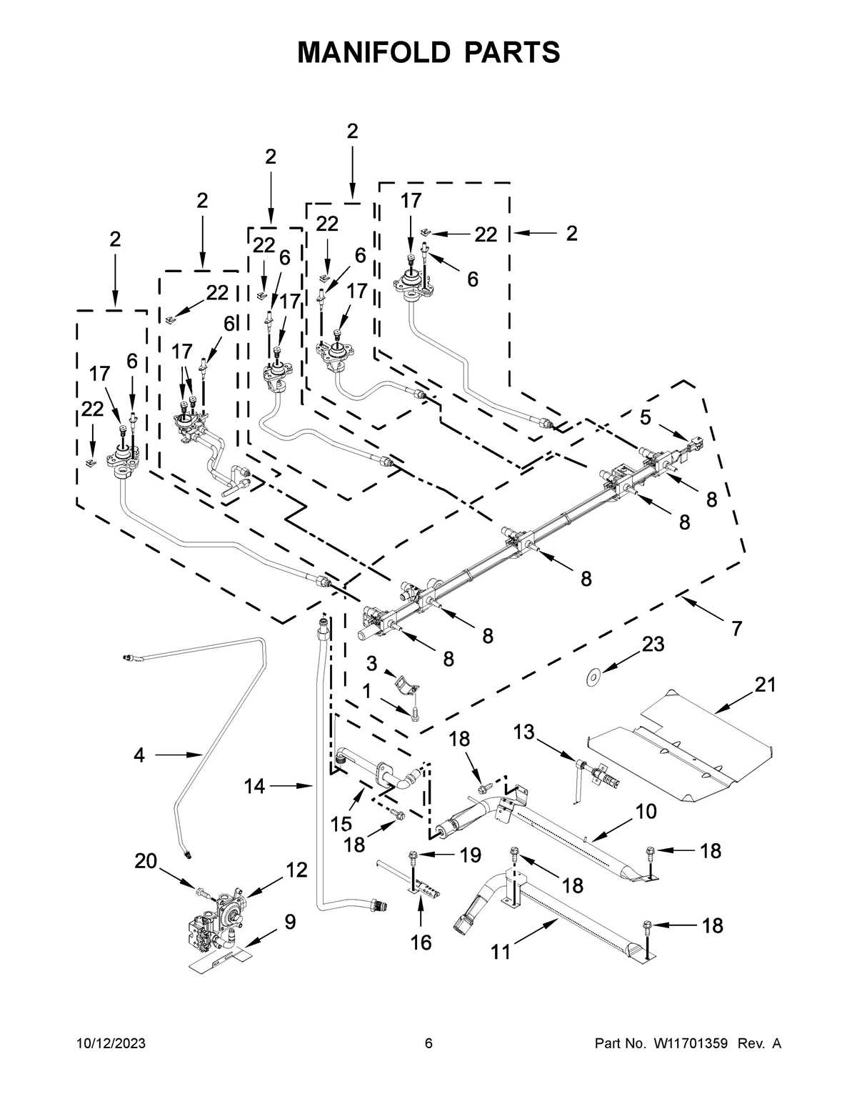 kitchenaid stove parts diagram