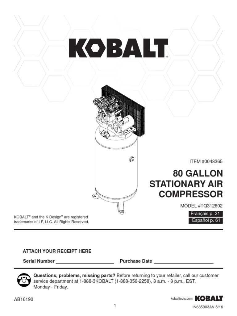 kobalt air compressor parts diagram kobalt air compressor parts diagram