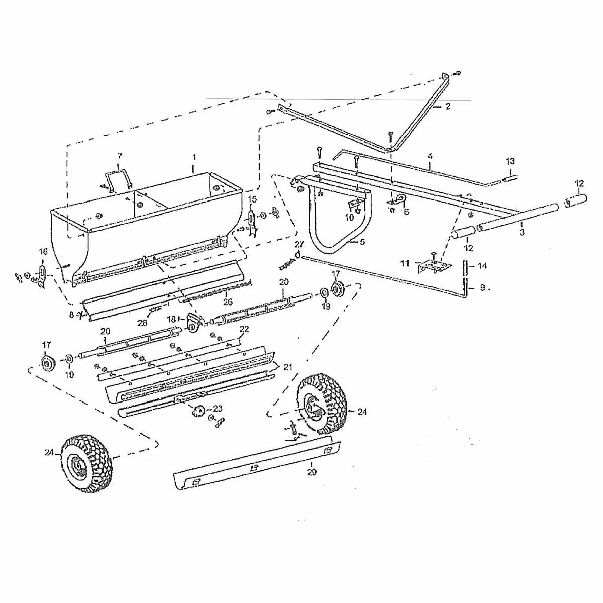 lesco spreader parts diagram lesco spreader parts diagram