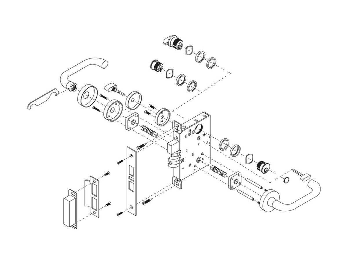 lock parts diagram lock parts diagram